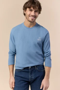 Camiseta básica manga larga