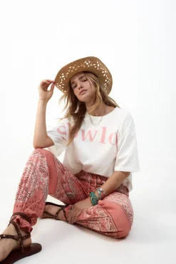 Camiseta crop Slowlove