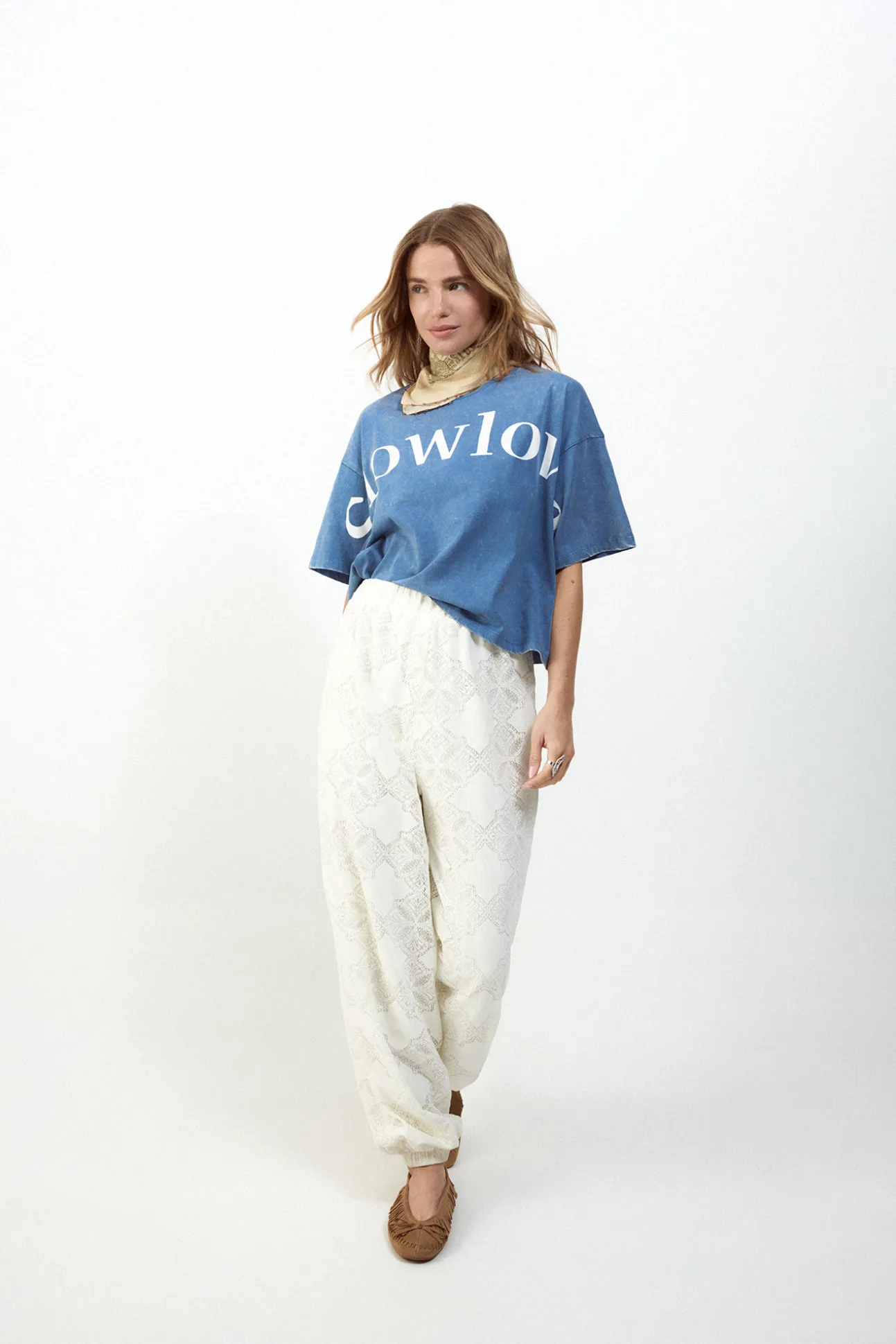 Camiseta crop Slowlove