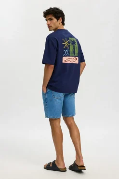 Camiseta de manga corta relaxed