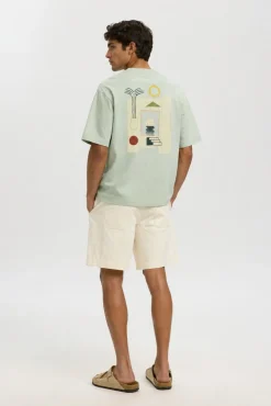 Camiseta de manga corta relaxed