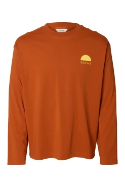 Camiseta de manga larga print