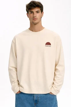Camiseta de manga larga print