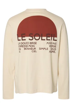 Camiseta de manga larga print