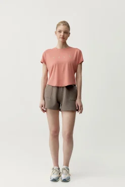 Camiseta deportiva Azami coral