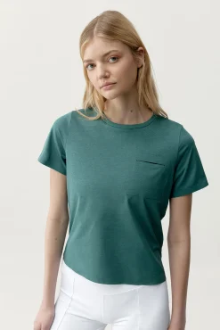 Camiseta deportiva Rosella verde
