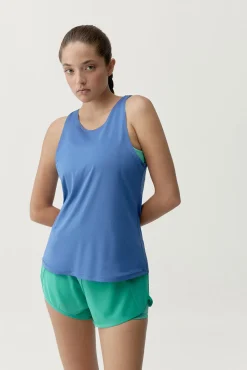 Camiseta deportiva Selena azul