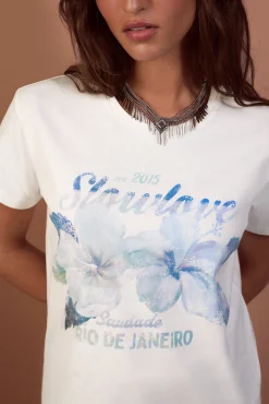 Camiseta estampada