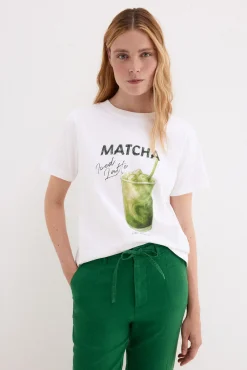 Camiseta estampada frontal