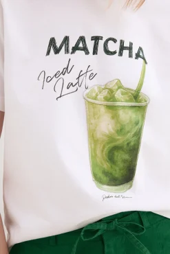 Camiseta estampada frontal