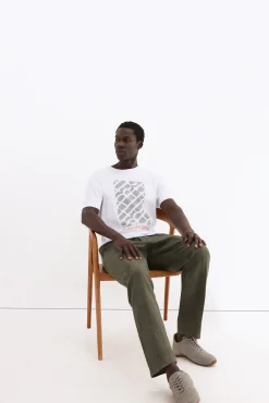 Camiseta estampada logo