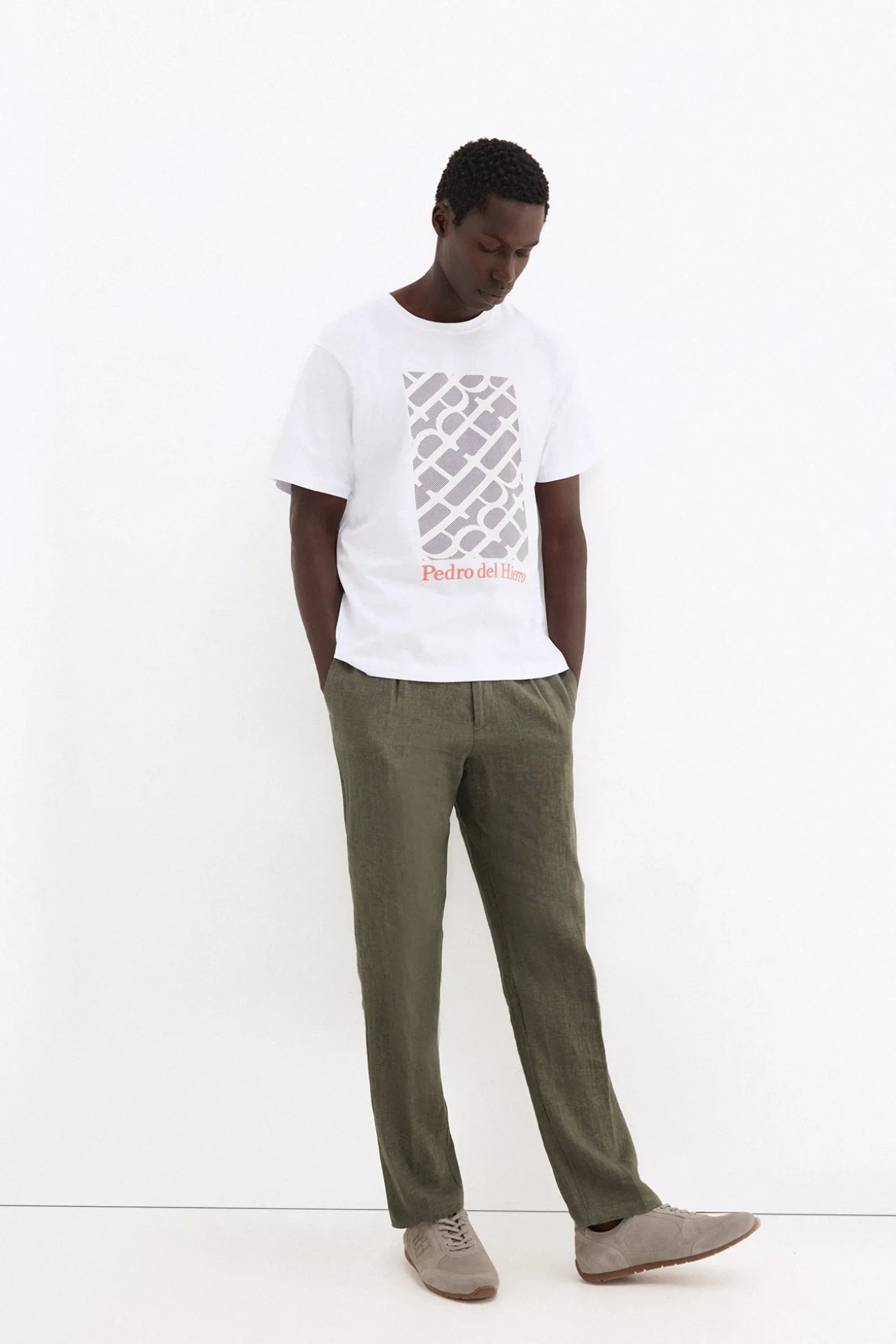 Camiseta estampada logo