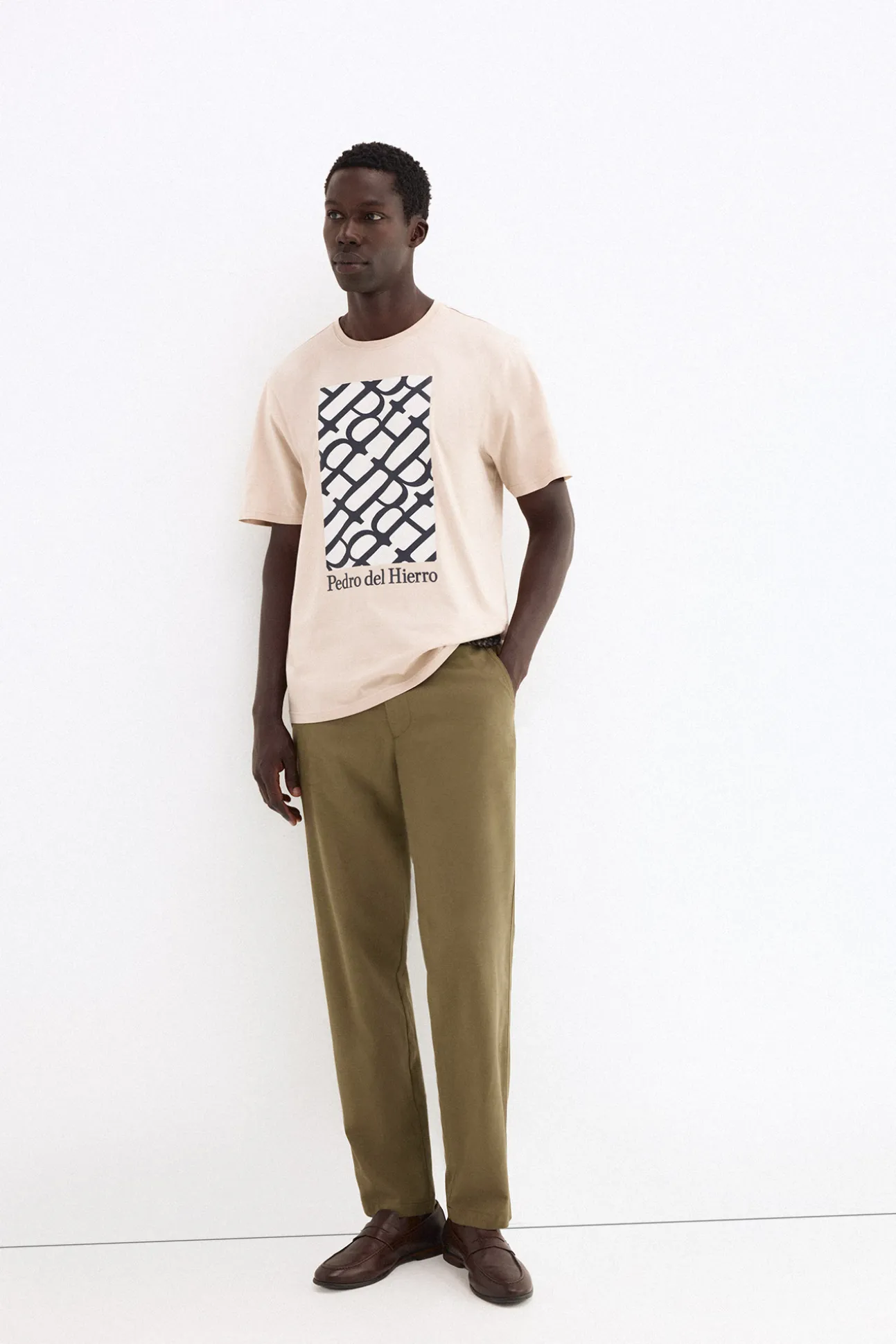 Camiseta estampada logo