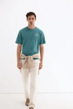 Camiseta estampada logo