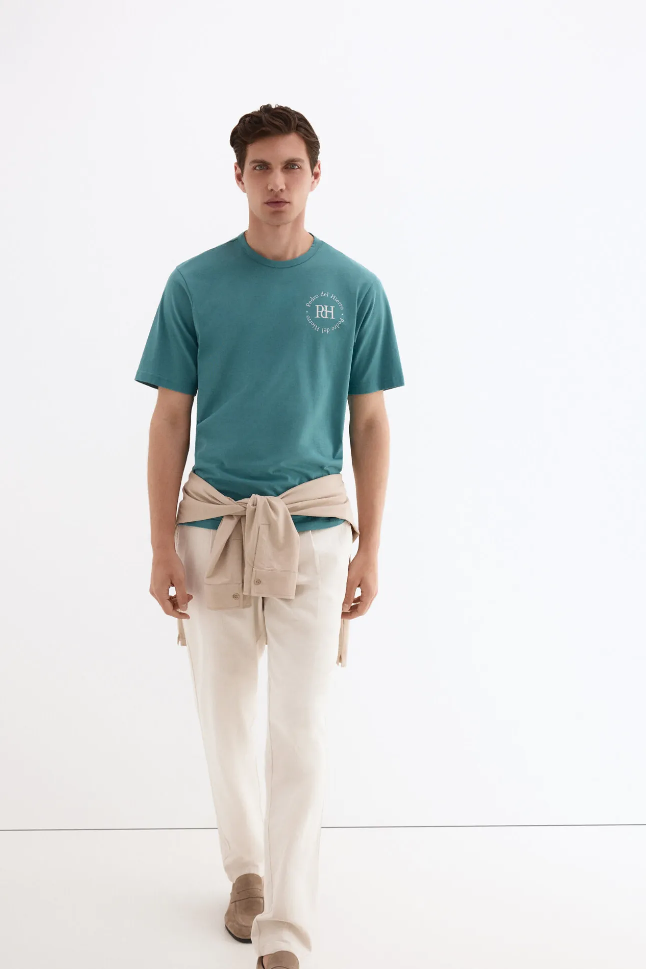 Camiseta estampada logo