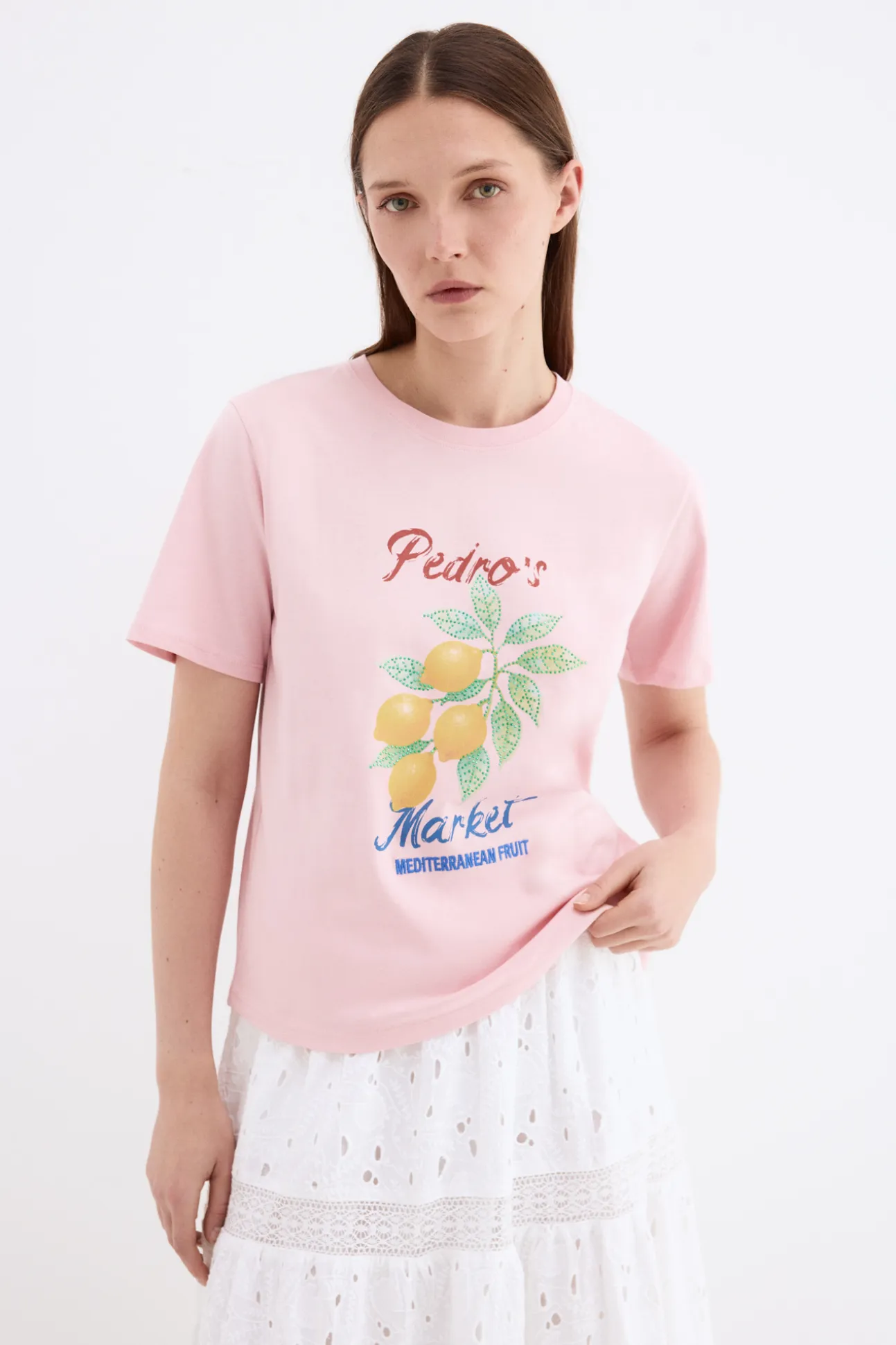 Camiseta estampado pedro
