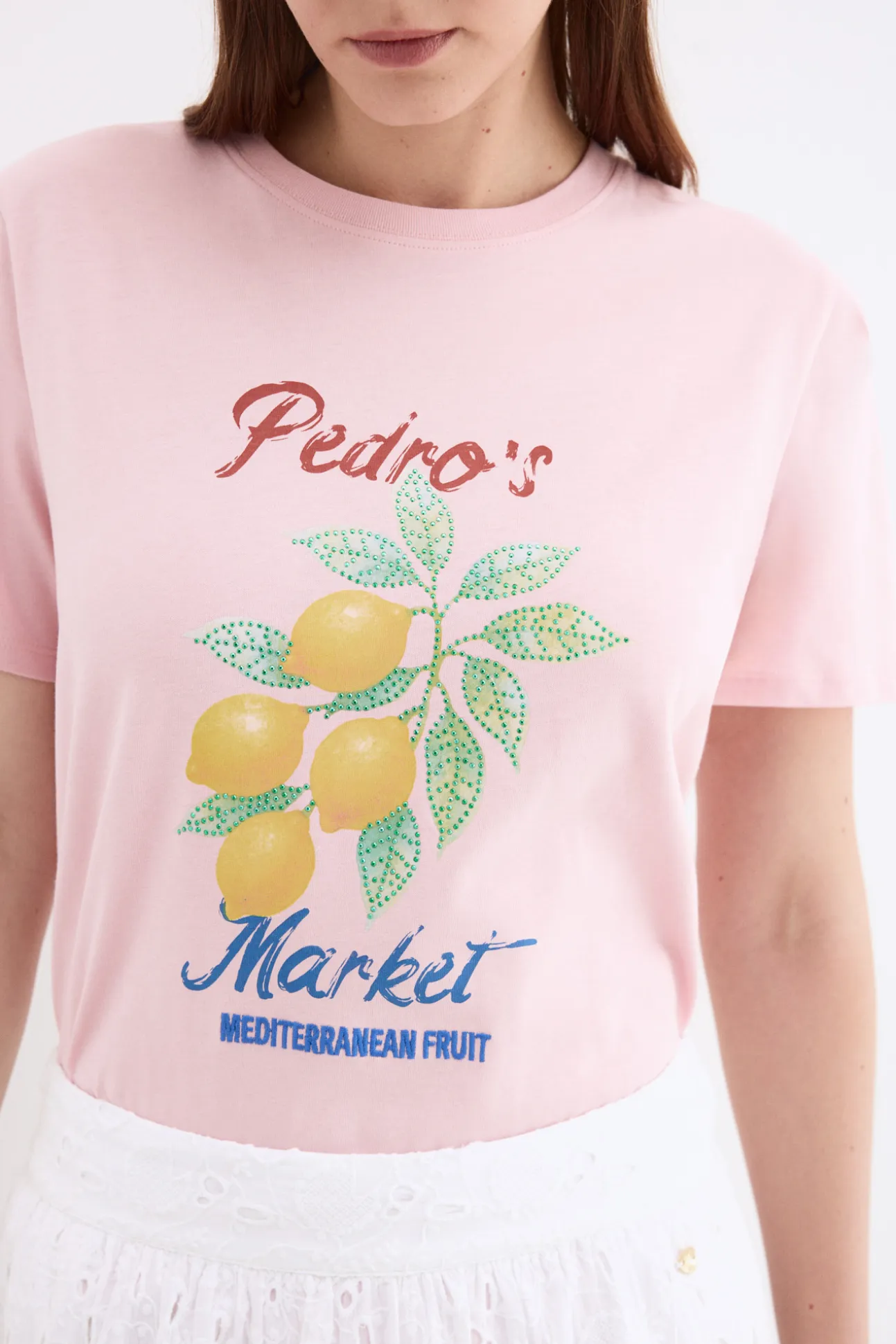 Camiseta estampado pedro