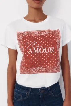 Camiseta estampado posicional