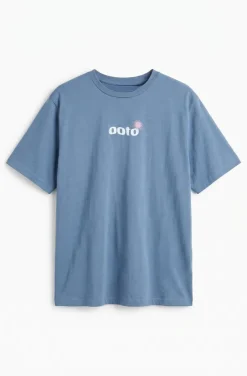 Camiseta gráfica lavada