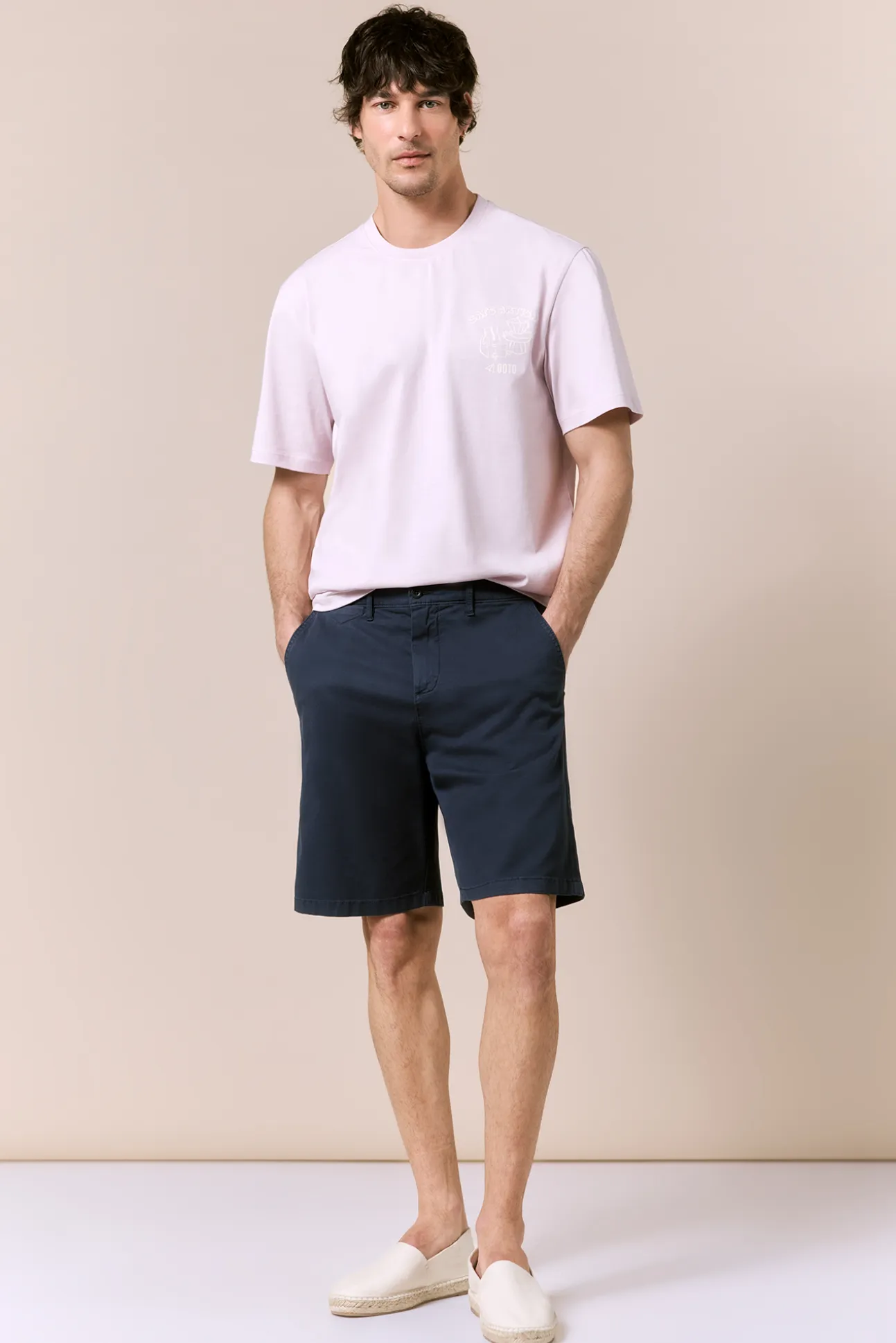 Camiseta gráfica lavada