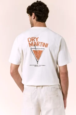 Camiseta gráfica lavada
