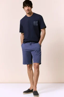 Camiseta gráfica lavada