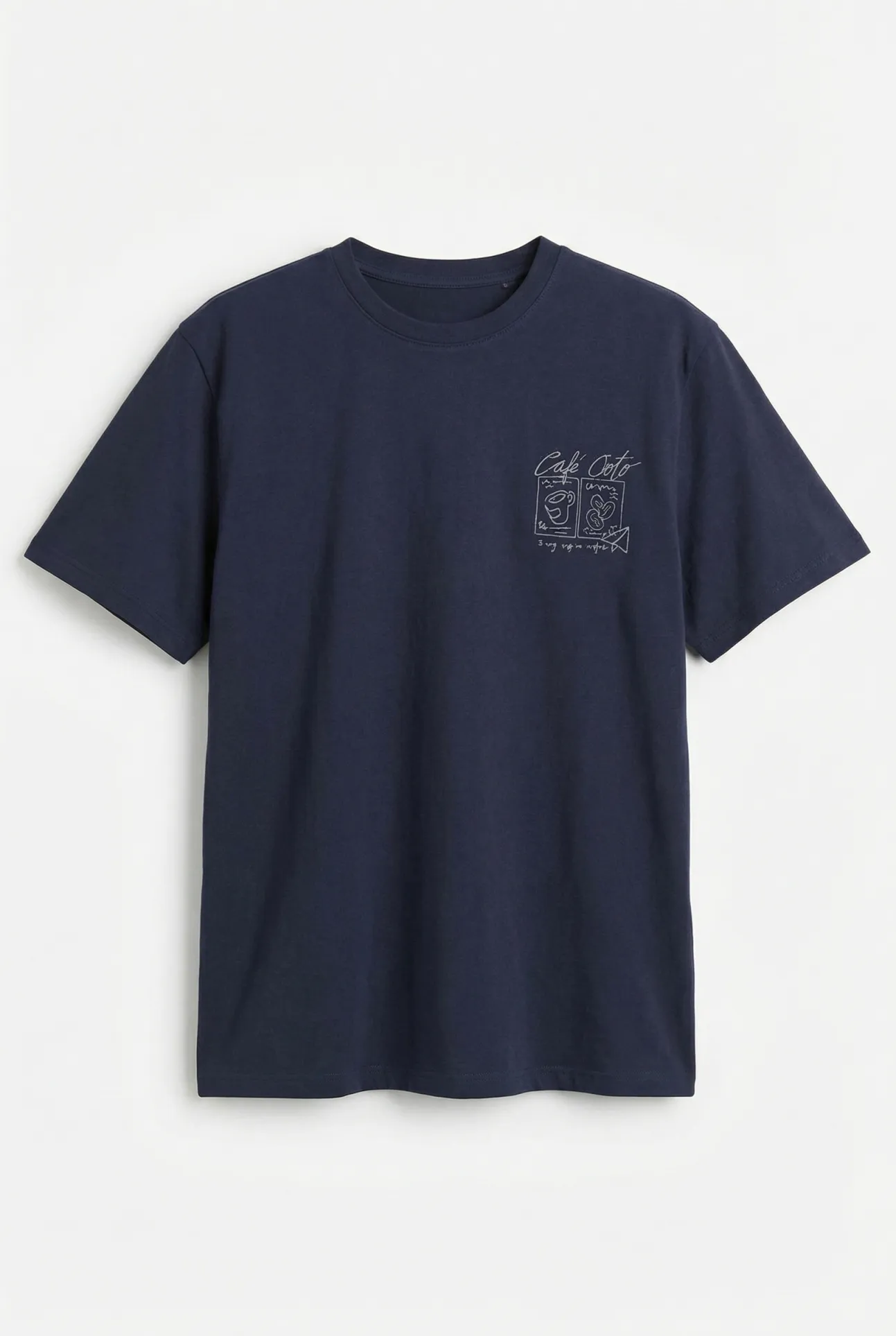 Camiseta gráfica lavada
