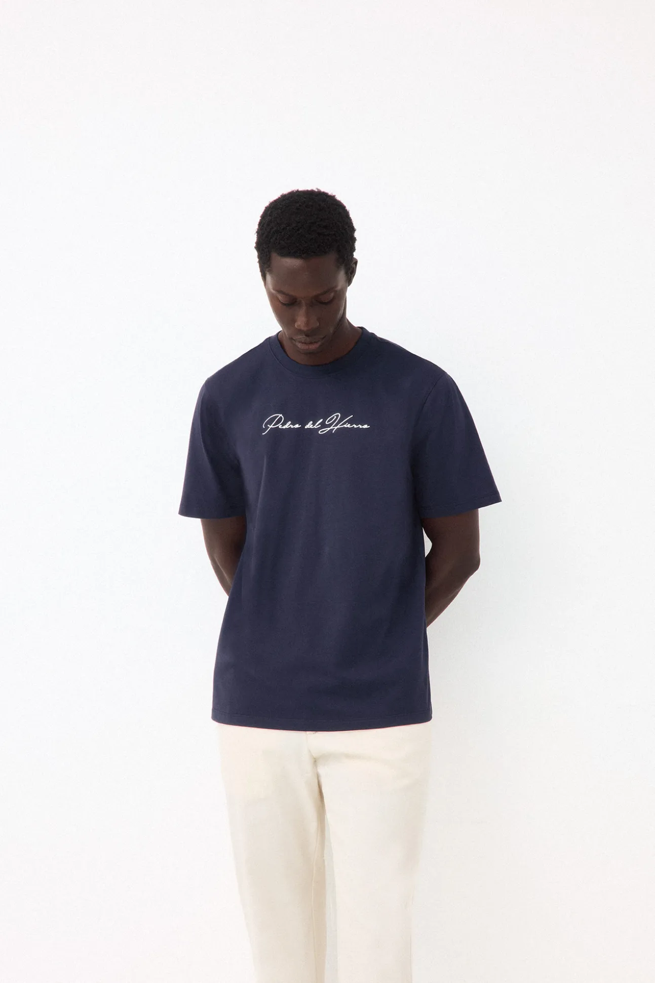 Camiseta logo texto