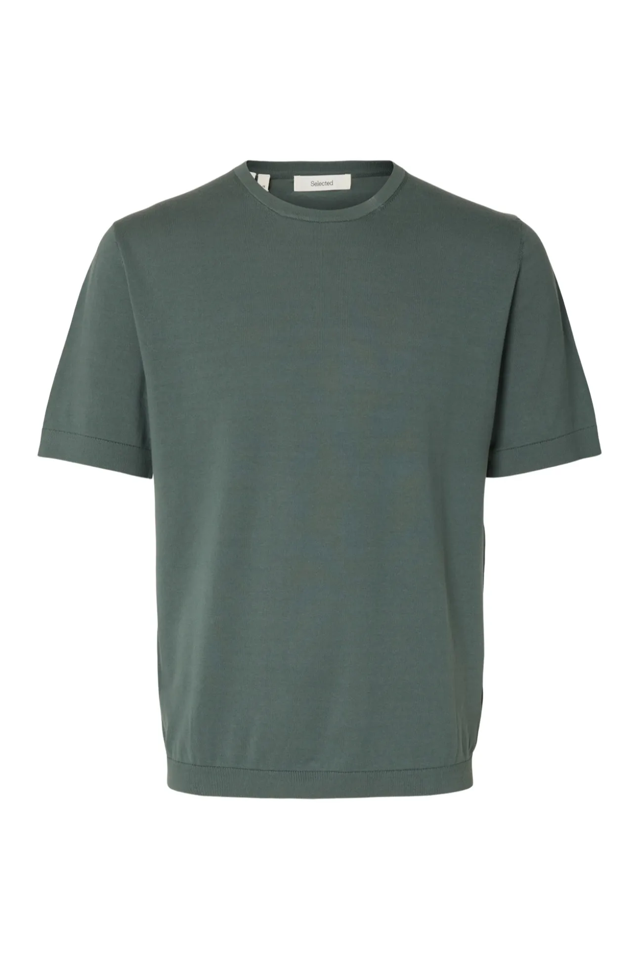 Camiseta manga corta de hombre punto lisa