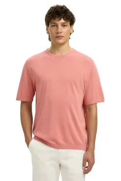 Camiseta manga corta de hombre punto lisa