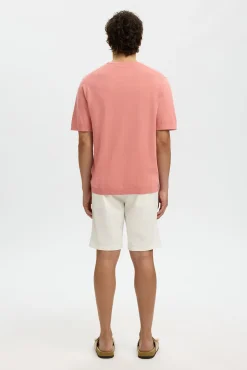 Camiseta manga corta de hombre punto lisa