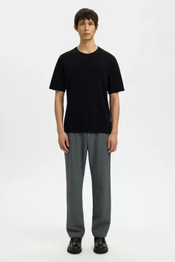 Camiseta manga corta de hombre punto lisa