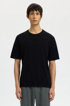 Camiseta manga corta de hombre punto lisa