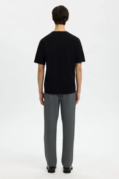 Camiseta manga corta de hombre punto lisa