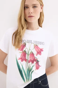 Camiseta manga corta estampada