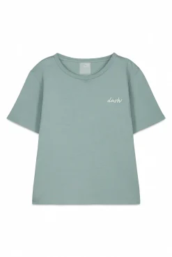 Camiseta manga corta extra suave verde