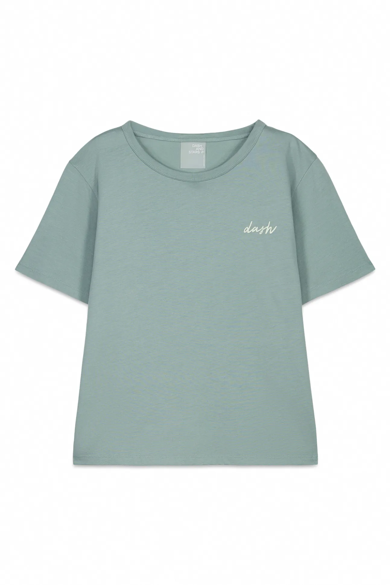 Camiseta manga corta extra suave verde