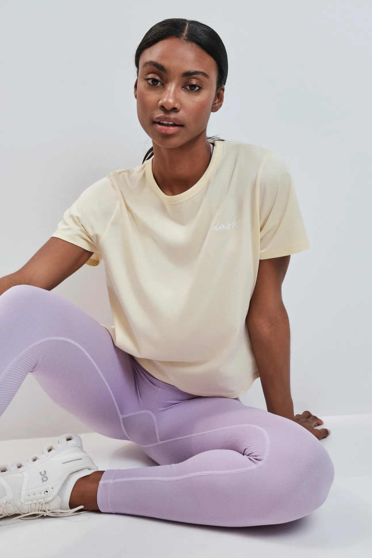 Camiseta manga corta extra suave amarilla