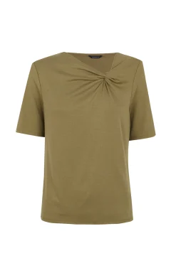 Camiseta nudo escote