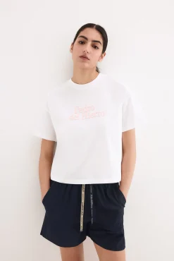 Camiseta oversize activewear logo