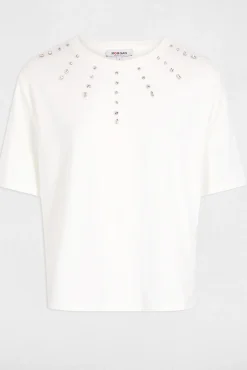 Camiseta recta de manga corta