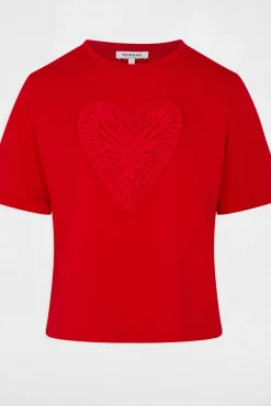 Camiseta recta de manga corta