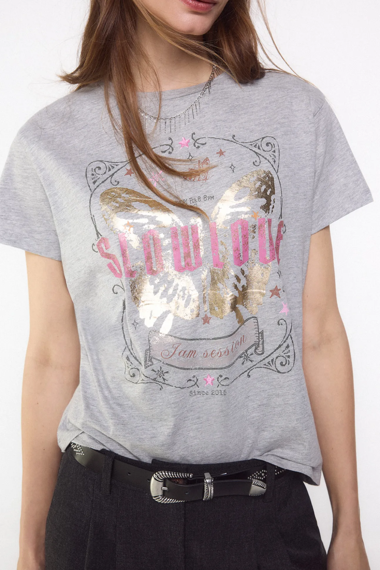 Camiseta slowlove mariposa