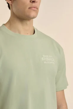 Camiseta texto oversize