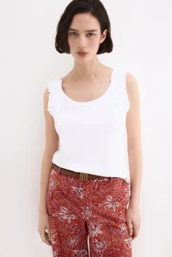 Camiseta tirantes volantes