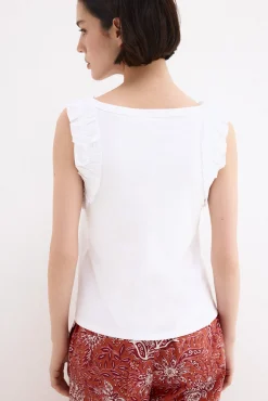 Camiseta tirantes volantes