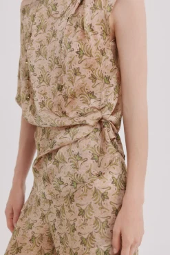 Candice. Blusa satinada