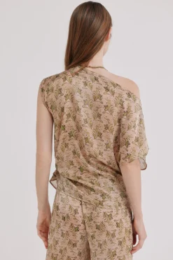 Candice. Blusa satinada