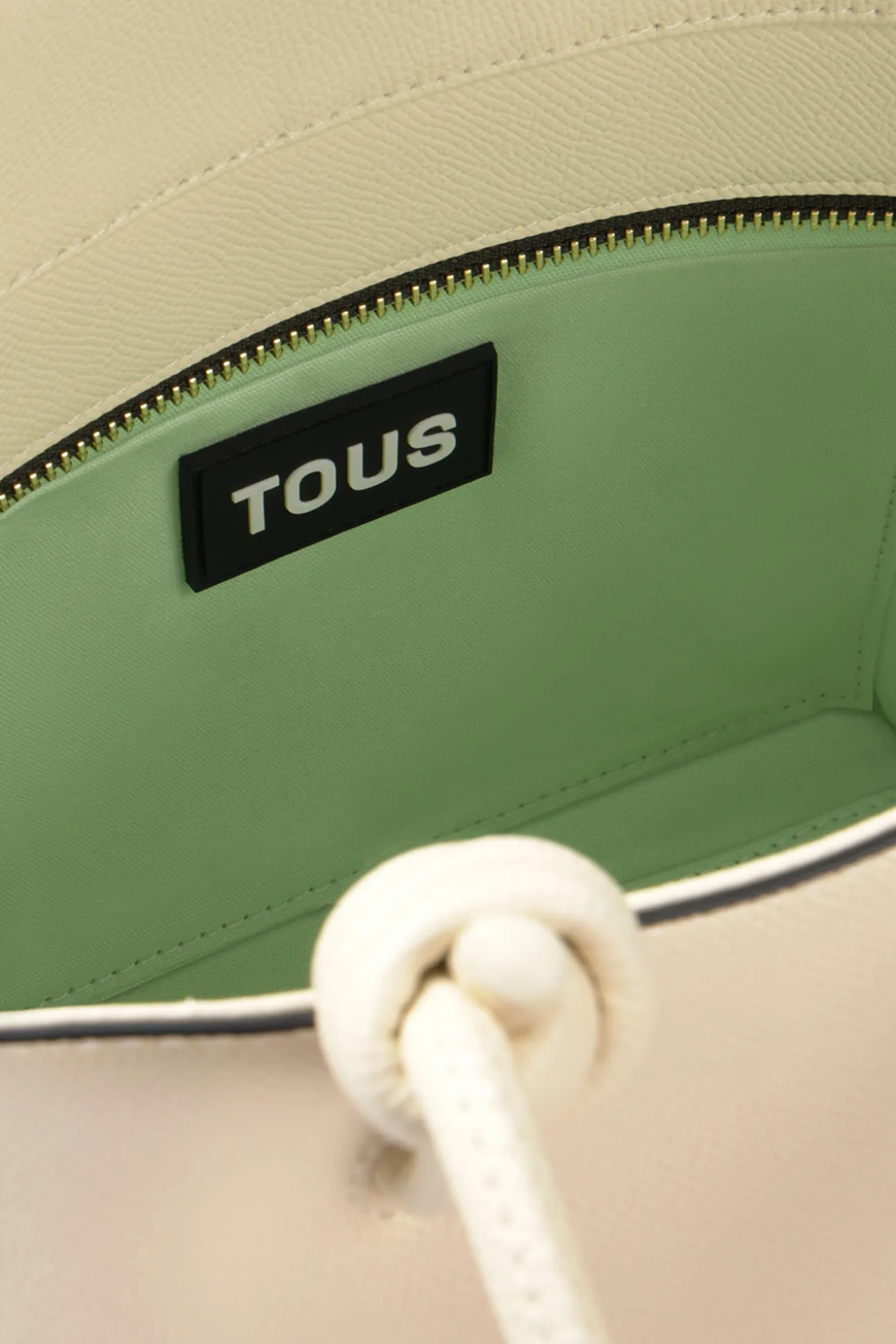 Capazo pequeño beige TOUS La Rue New