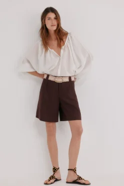 Caroline. Blusa manga larga